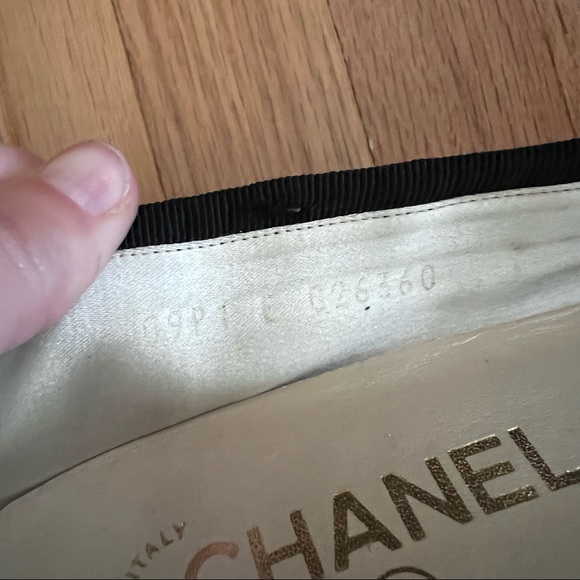 CHANEL BALLERINA BLOCK SHOES HEELS 38 - Picture 10 of 12